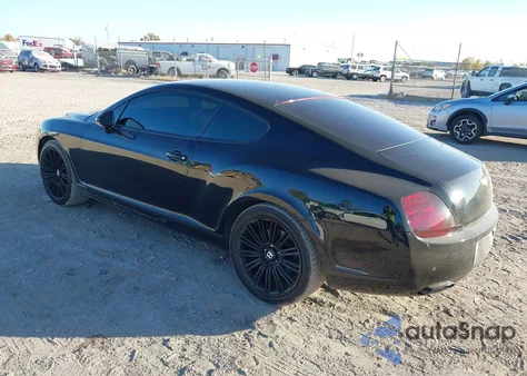 2009 Bentley Continental Gt Speed from USA, damaged, VIN SCBCP73W19C059638